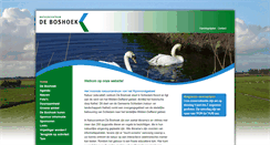 Desktop Screenshot of natuurcentrumdeboshoek.nl